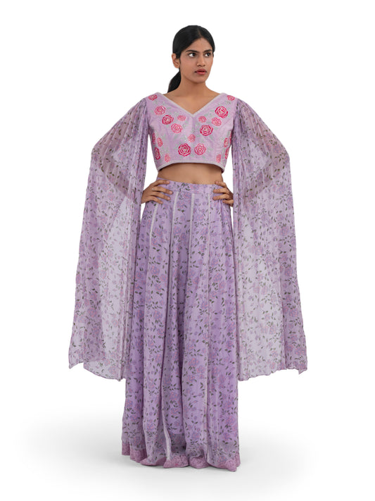 LILAC LEHENGA