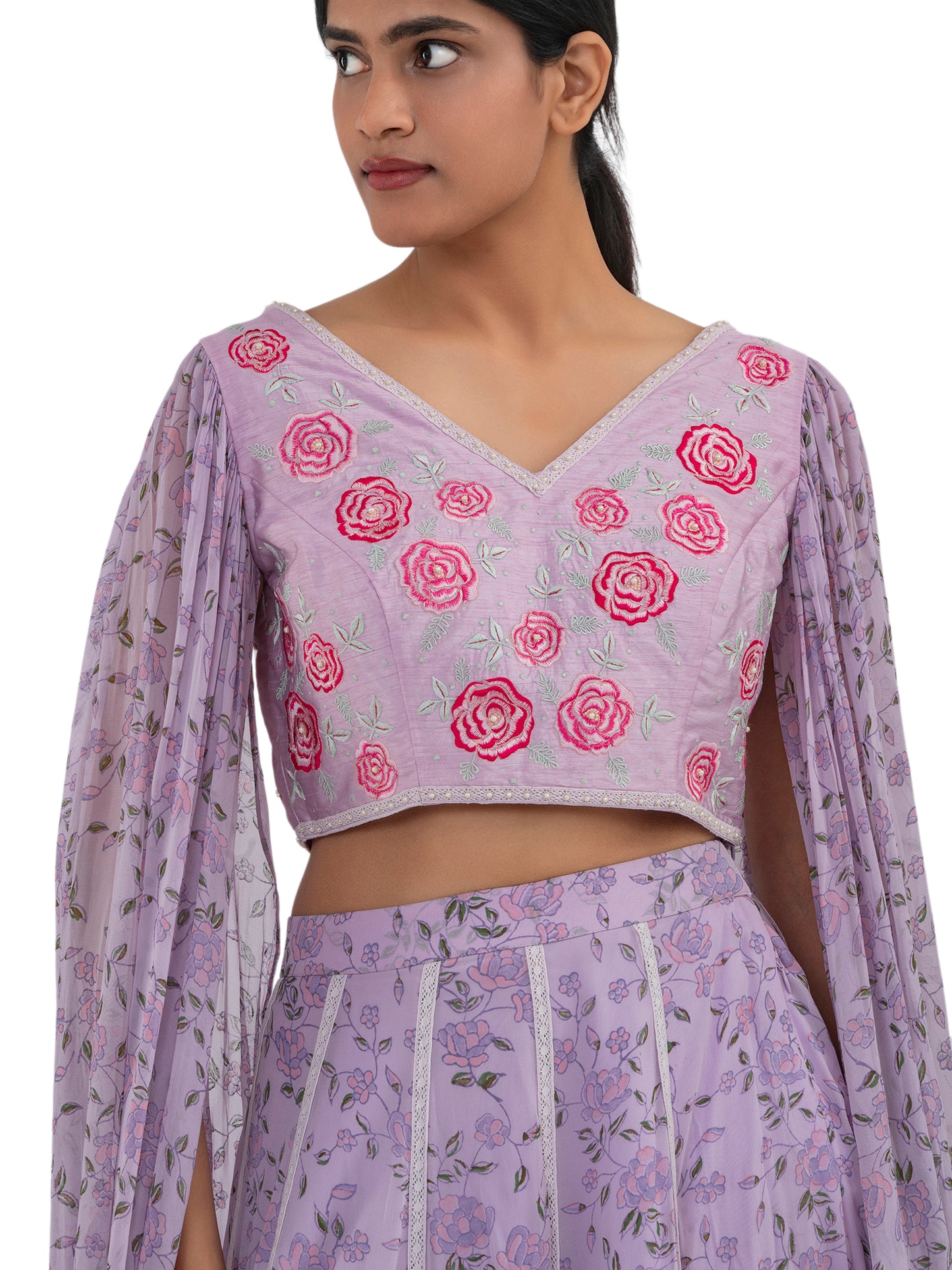 LILAC LEHENGA